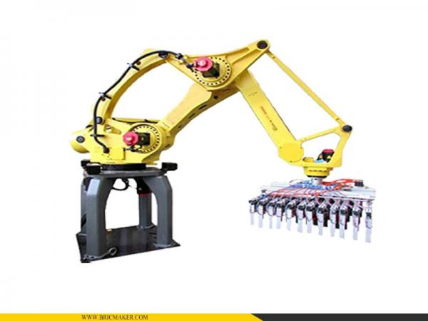 Green Brick Robot with Japanese Fanuc Controller Automatic Brick Stack