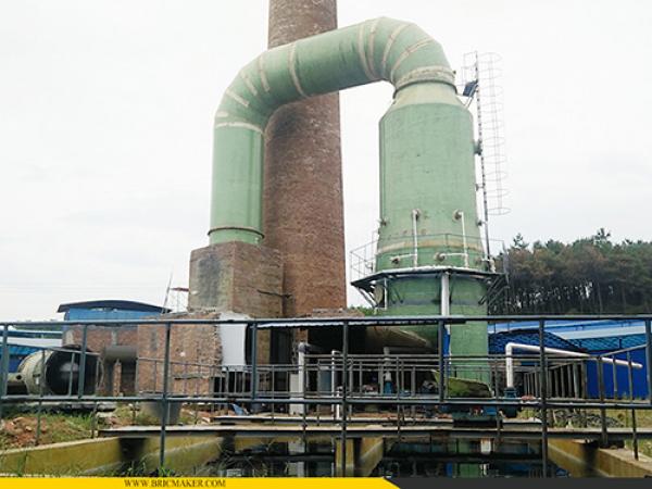 Sodium Alkali Spray Desulfurizer Tower Flue Gas Purification SO2